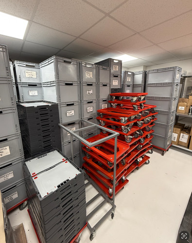 Heavy duty stackable plastic - stackable,