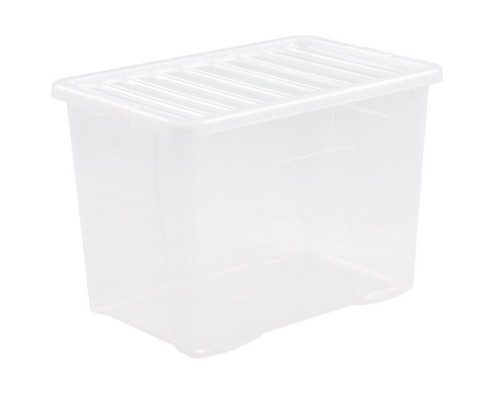 Clear plastic storage - clear,