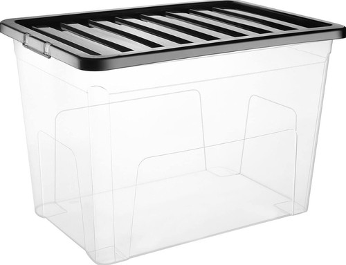 Clear plastic storage - plastic,